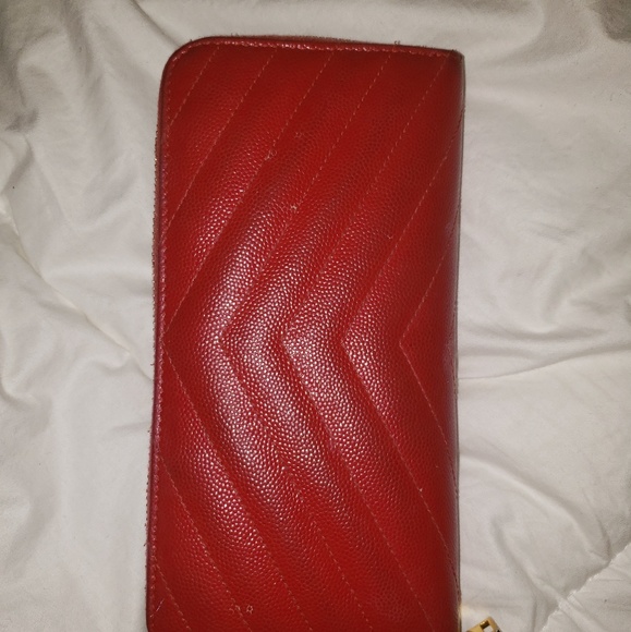 Saint Laurent wallet , red - Picture 3 of 6